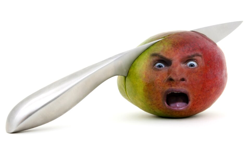 Mango face surreal