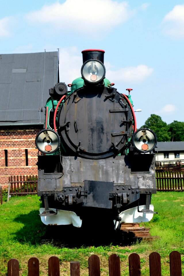 Railway historic vehicle old train