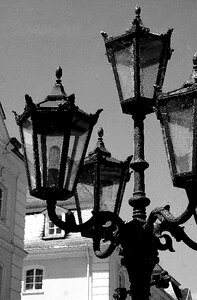 Vintage lantern street lamp light