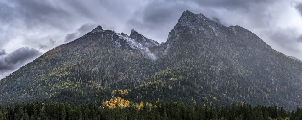 Berchtesgaden alps massif berchtesgaden national park photo