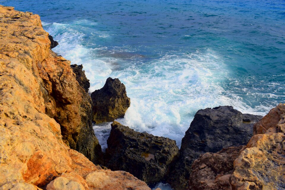 Landscape nature waves