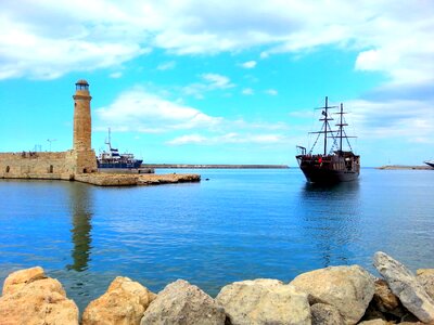 Rethymno boat
