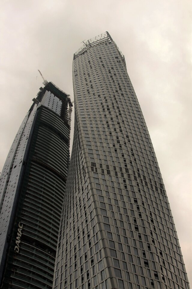 Dubai marina skyscraper