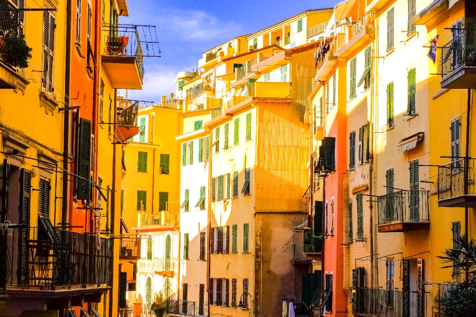 Facade mediterranean coast