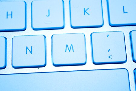 Key white computer