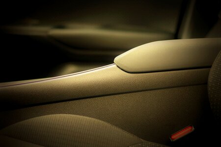 Toyota c-hr hybrid car interior photo
