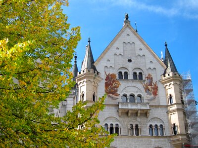 Landscape neuschwanstein castle germany