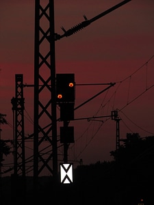 Train traffic rails