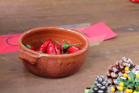 Chili pepper bowl autumn