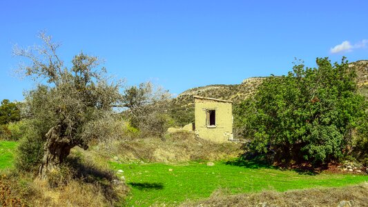 Mediterranean countryside rural photo