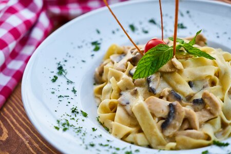 Dough plate food