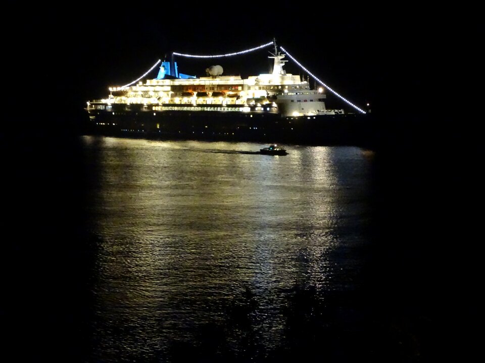 Night vacations sea