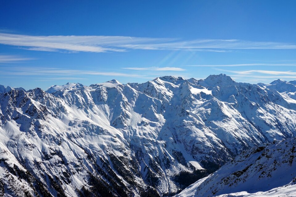 Mountains alps nature photo