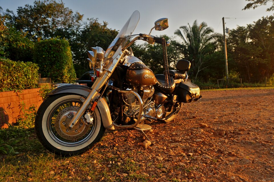 Chrome tire mirrors