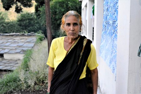 Grandparents grandmother portrait