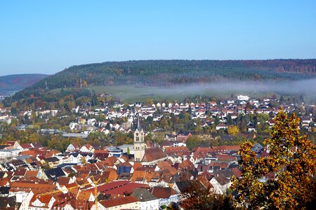 Honing mountain honing castle germany photo