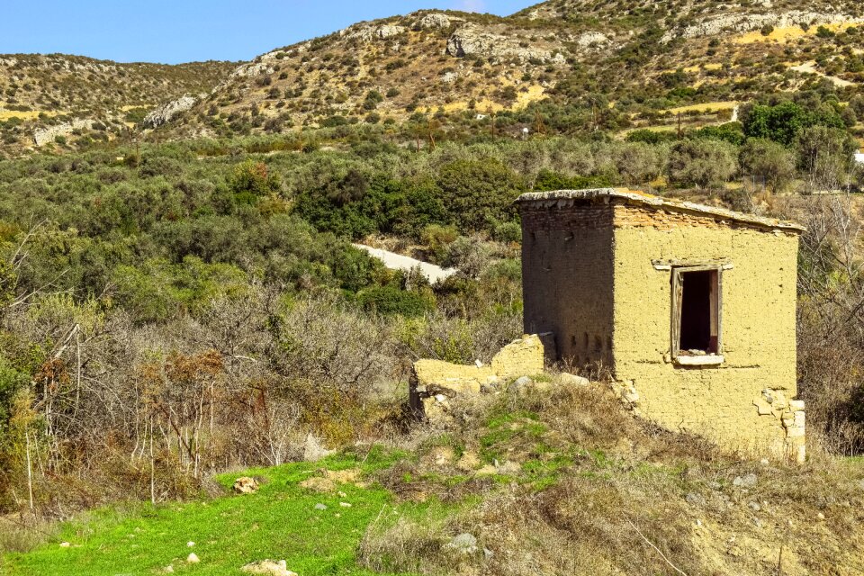 Countryside rural ruins