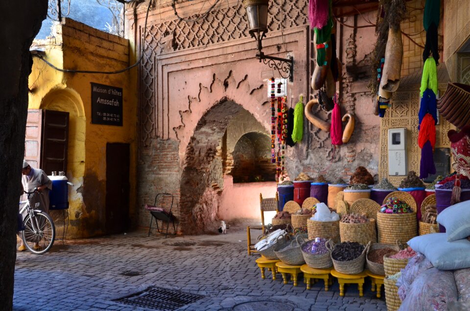 Morocco bazaar oriental