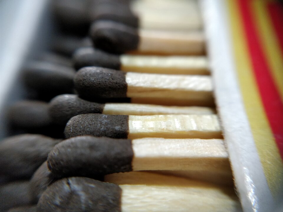 Colourful matchbox