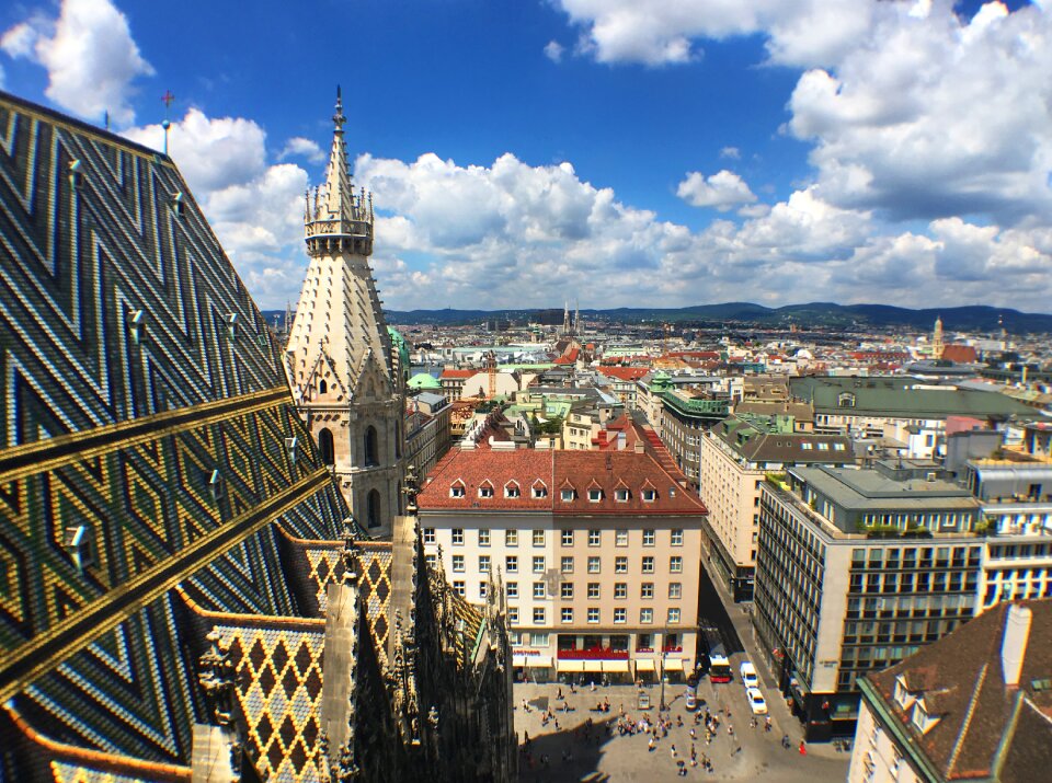 Tourism cityscape europe