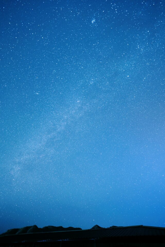 Milky way the galaxy blue galaxy