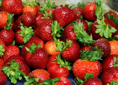 Strawberry fresh food photo