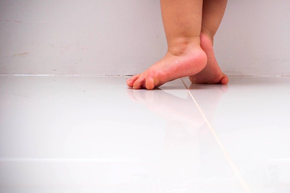 Kid foot childhood