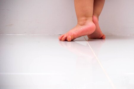 Kid foot childhood