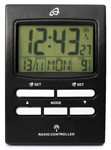 Clock alarm clock temperature display photo