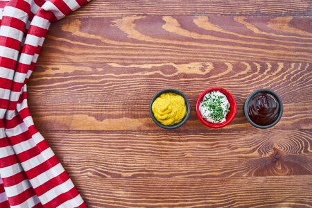 Mustard mayonnaise barbecue