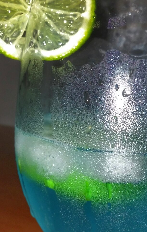 Green blue cold