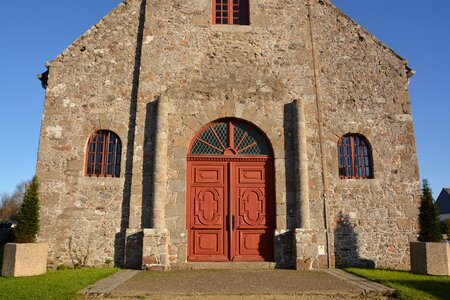 Cherrueix ille et vilaine portal church architecture photo