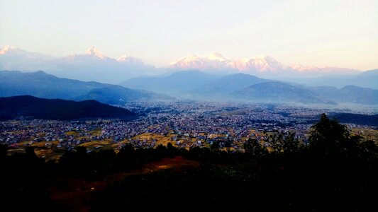 Phewa asia landscape photo