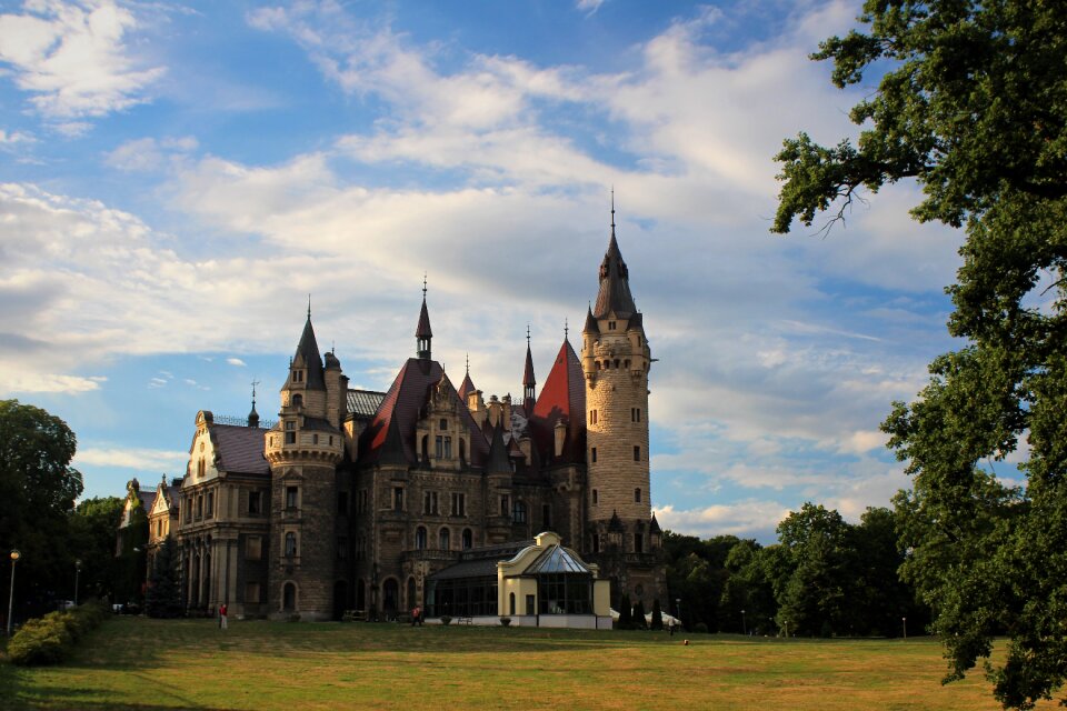Scrotum landscape fairytale castle