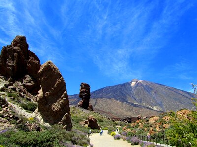 Volcano nature canary islands photo