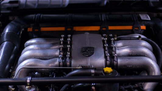 Motor vehicle car engine
