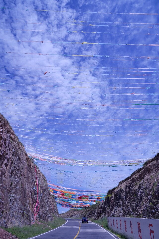 Prayer flags pilgrimage because of their