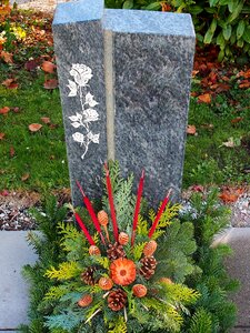 All saints cemetery grave photo