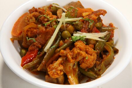 Mix vegetables cuisine