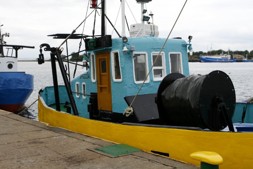 The baltic sea rope ship photo