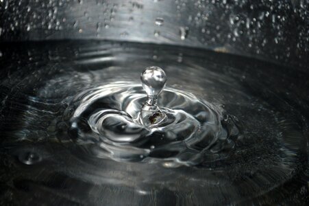 Water slow drop
