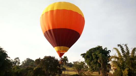 Landscape adventure balloon photo