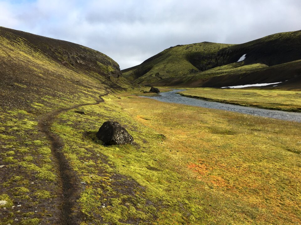 Iceland tracking nature