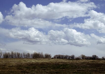 Nature blue sky clouds blue sky background photo