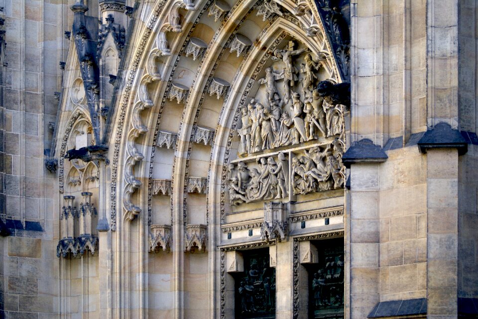 The cathedral czech republic prague photo