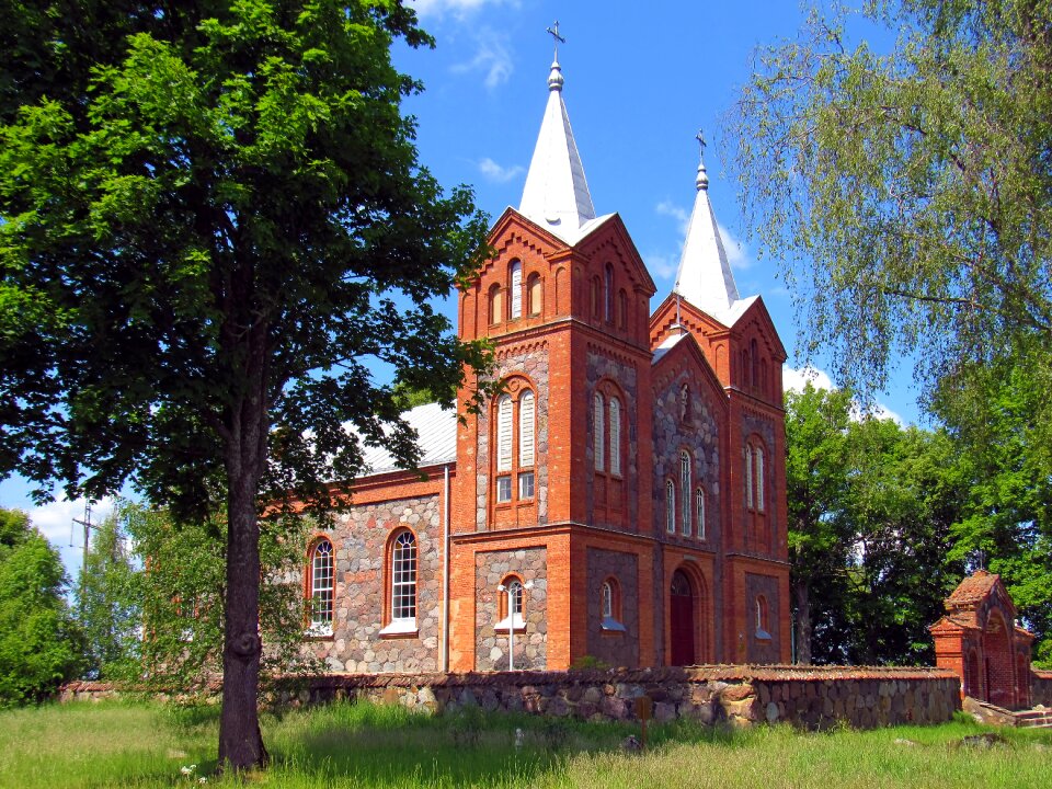 Vintage architecture religion