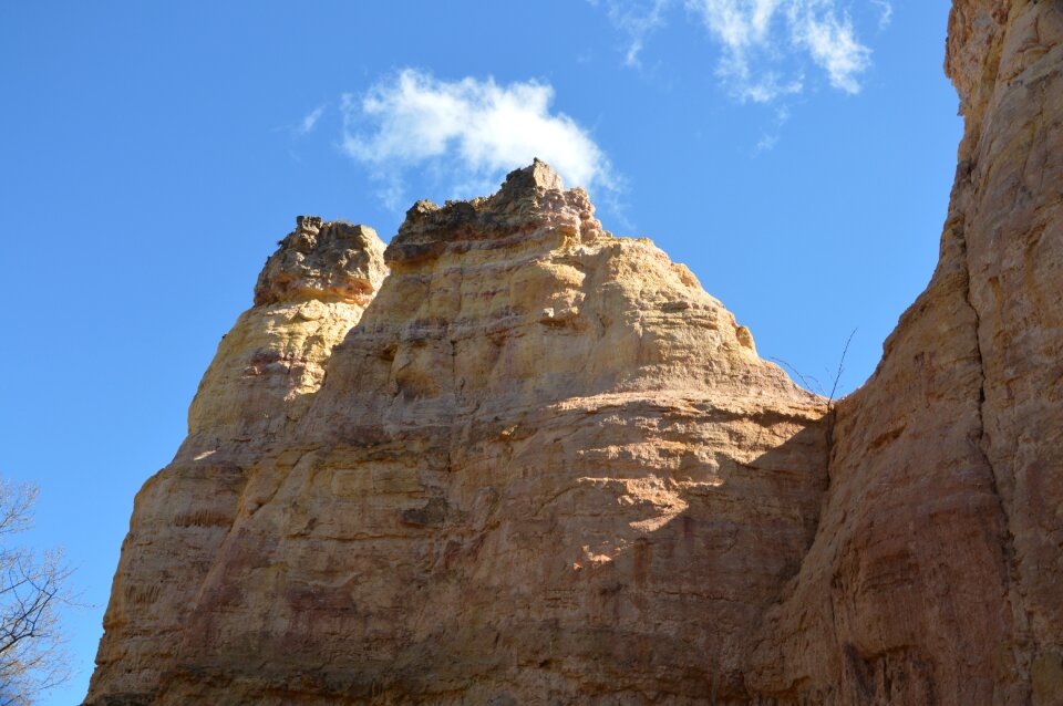 Landscape national park rock