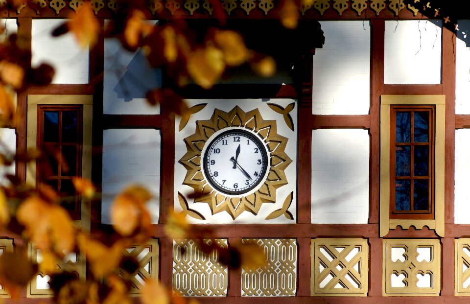 Time elapsed time autumn