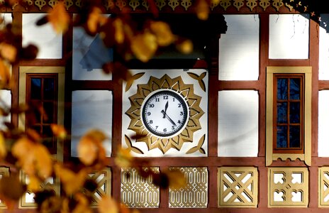 Time elapsed time autumn
