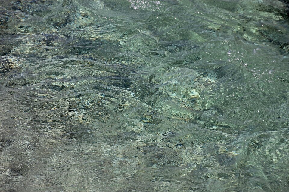 River natural water flow